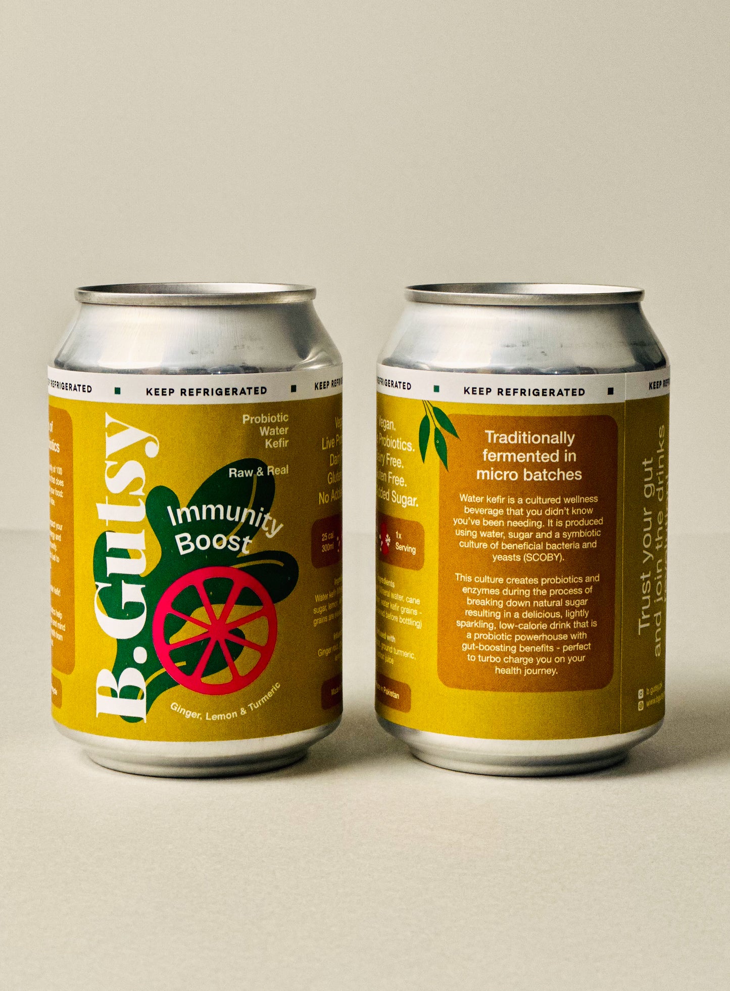 Immunity Boost (Lemon + Ginger + Turmeric) 300ml x 4