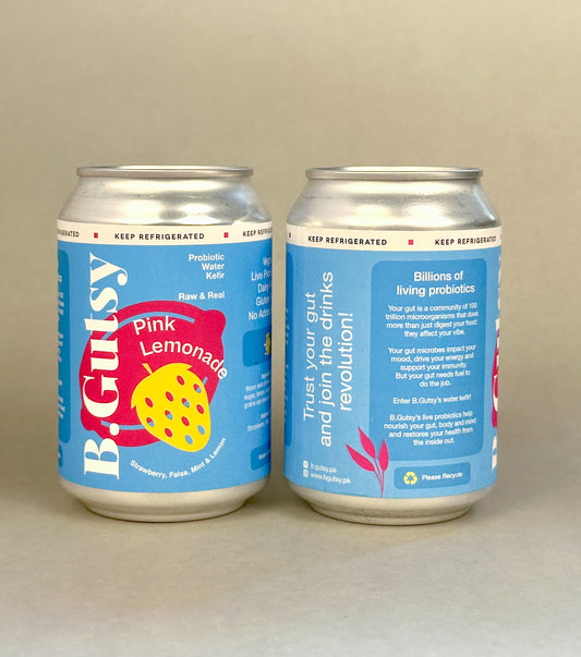 Pink Lemonade (Mixed Berries + Mint + Lemon) 300ml x 4