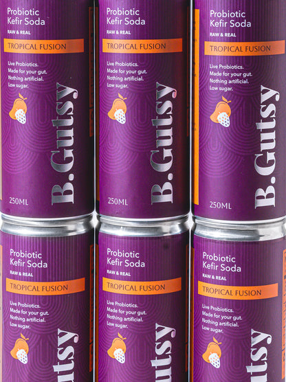 Tropical Fusion (Strawberry + Mango) 250ml x 6