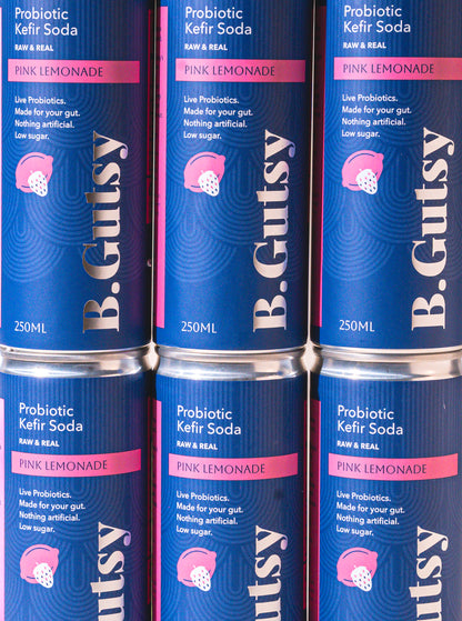 Pink Lemonade (Mixed Berries + Mint + Lemon) 250ml x 6