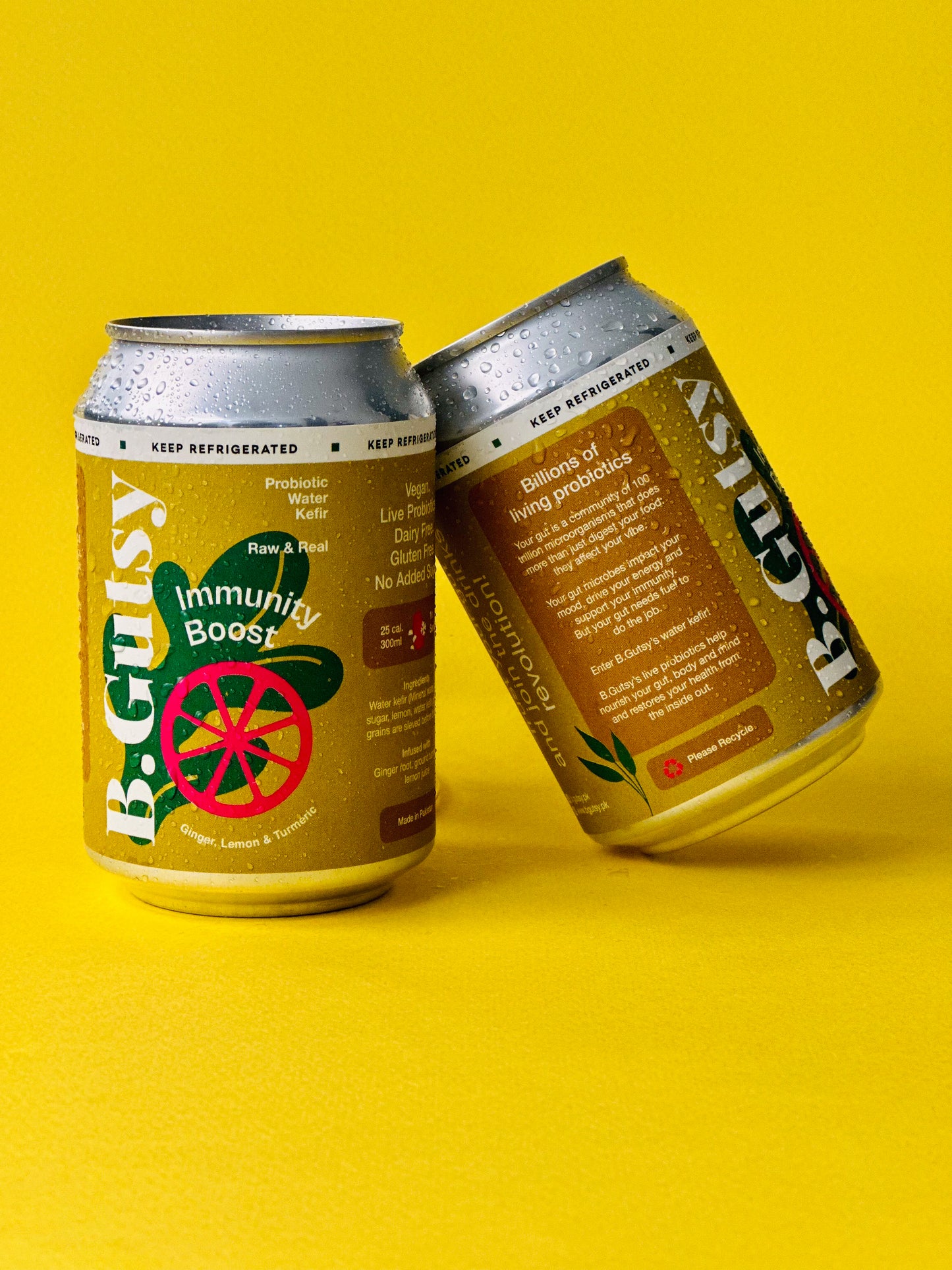 Immunity Boost (Lemon + Ginger + Turmeric) 300ml x 4